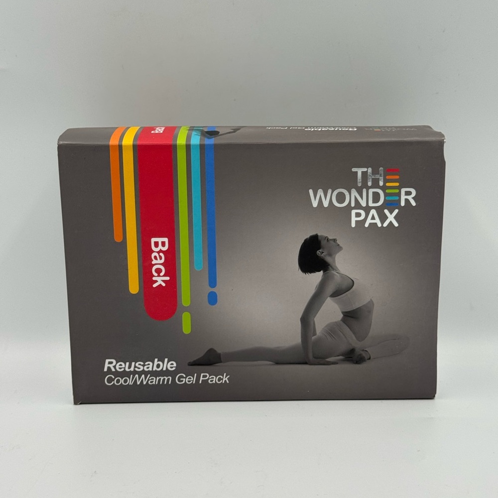 The Wonder Pax Reusable Cool/Warm Gel Pack For The Back- Red